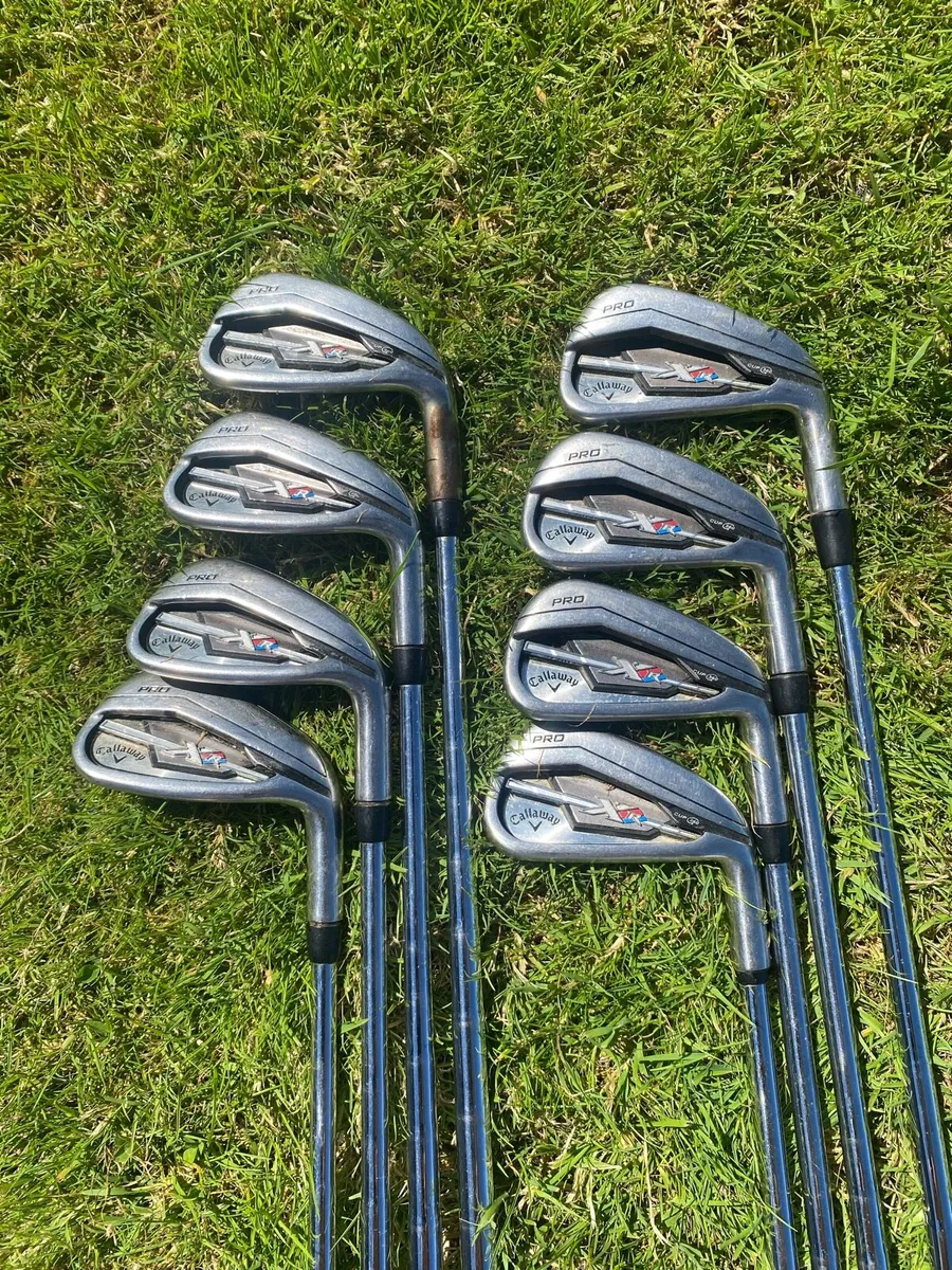 Callaway XR Pro Irons Set (4-AW) - 8 Clubs - Stiff - Image 1