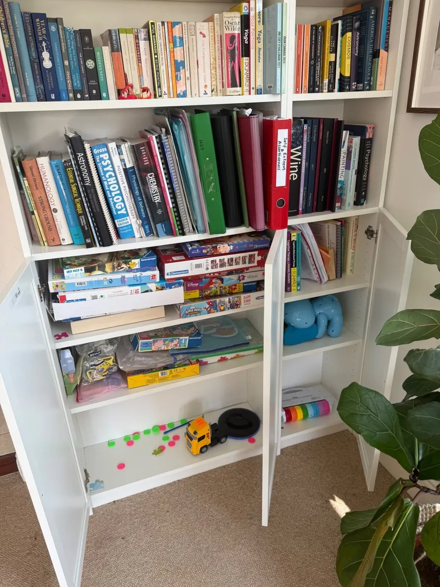 Billy bookcases with storage - Image 3