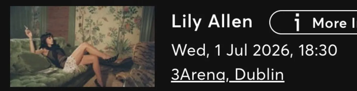 Lily Allen Tickets - Image 2