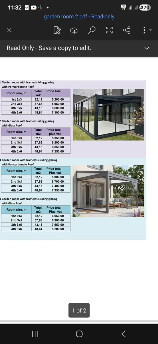 Garden room