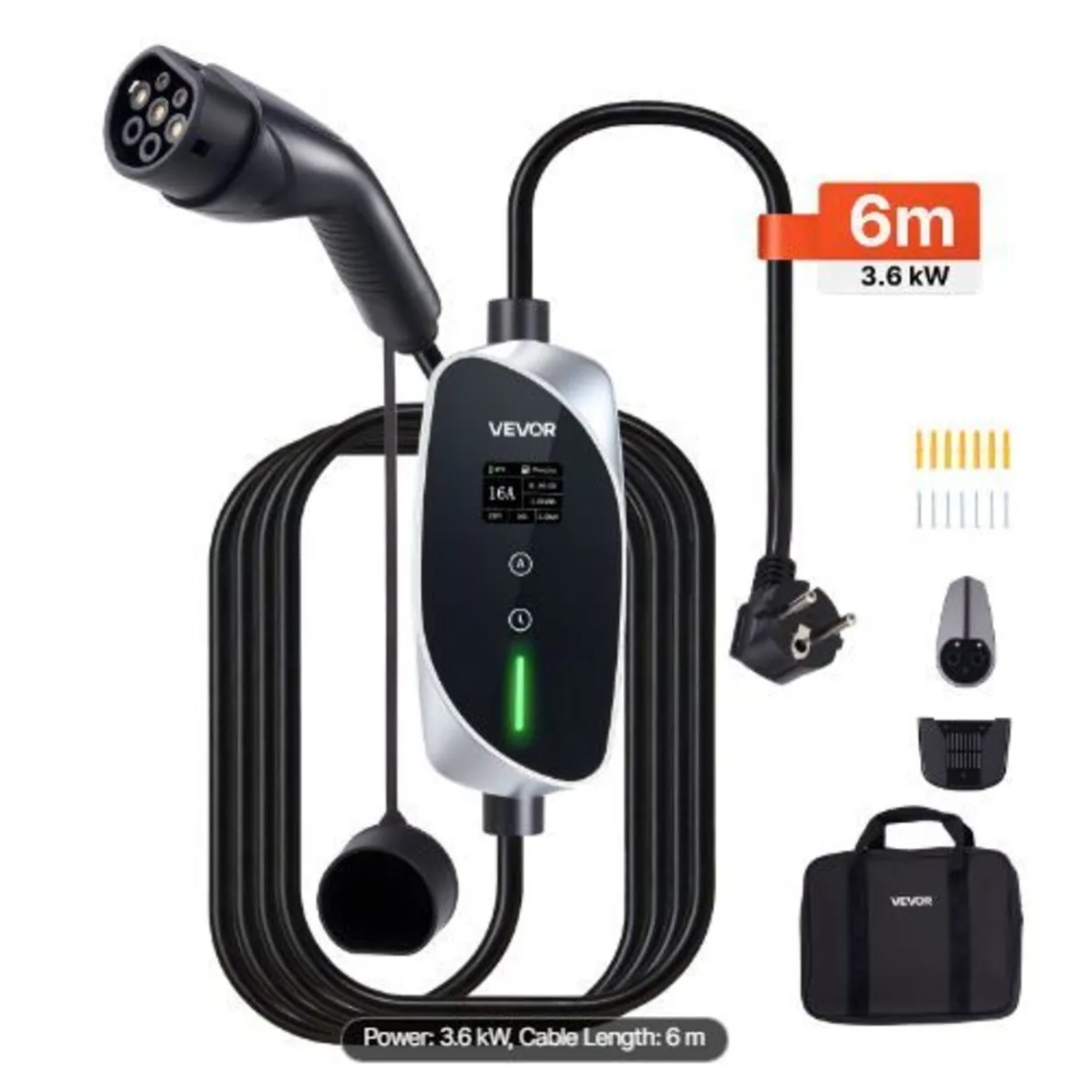 Mobile Wallbox, 3.6 kW 16A, - Image 1