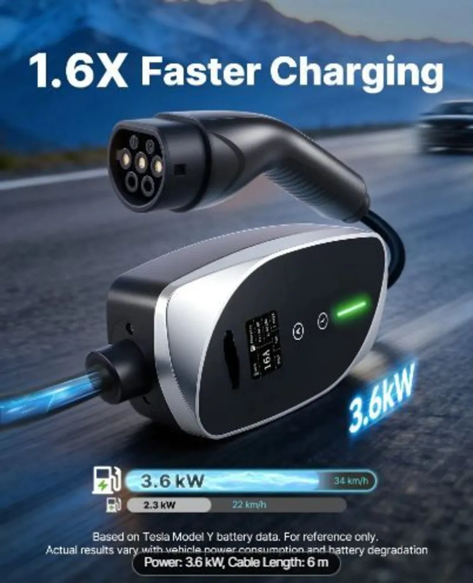 Mobile Wallbox, 3.6 kW 16A, - Image 3