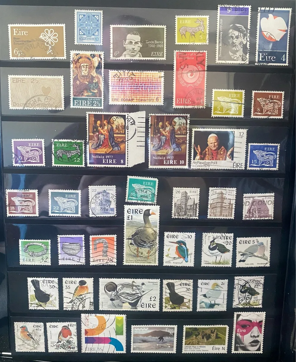 Ireland stamp lot - Image 1