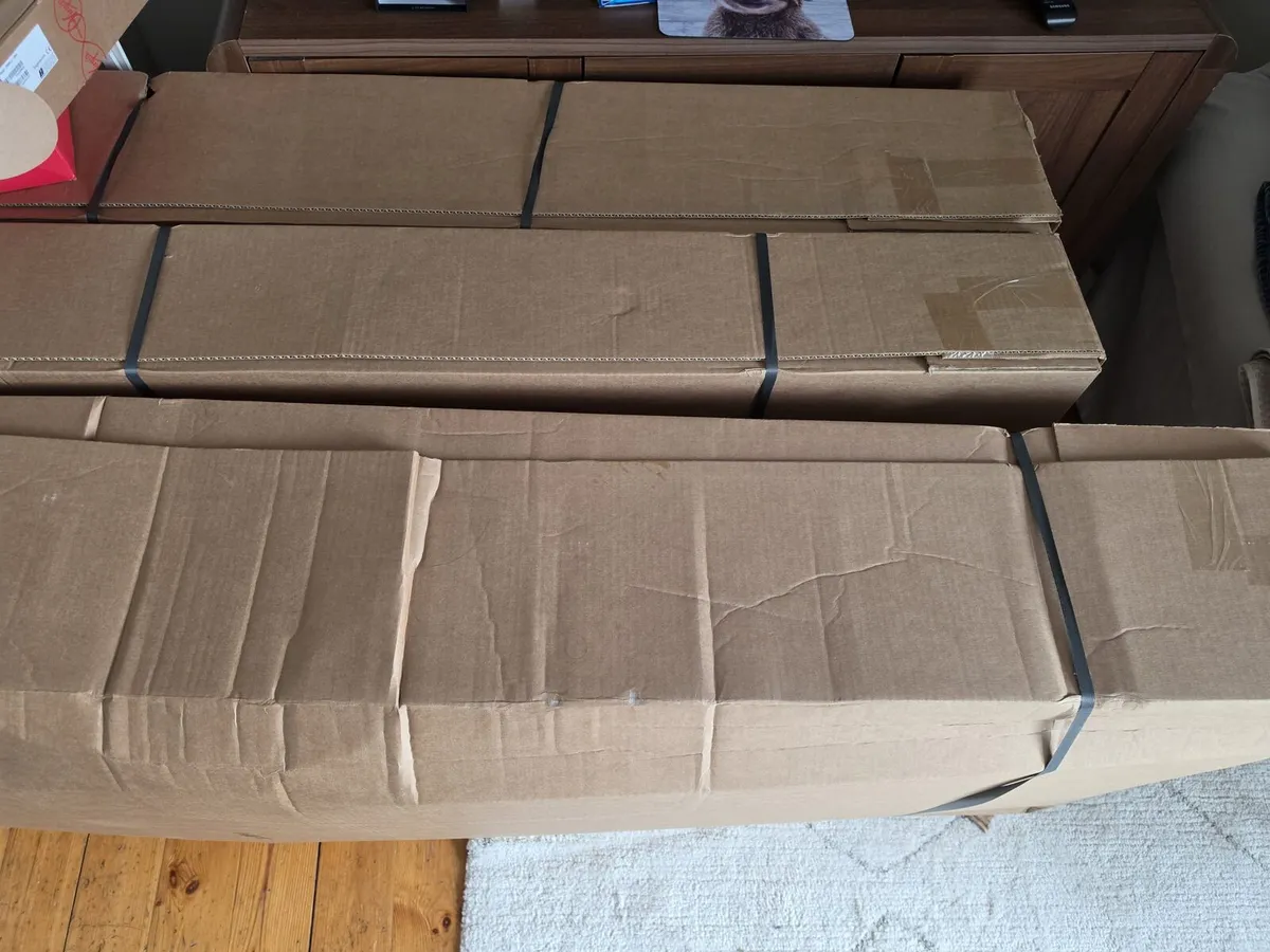 IKEA VRETSTORP Sofa Bed – Dark Blue - Image 3