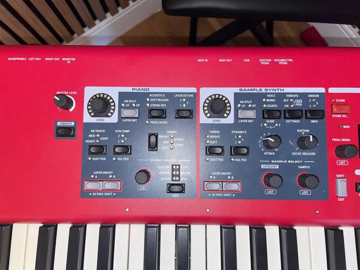 Nord Piano 5 73 Key w/ Case + Monitors - Image 4
