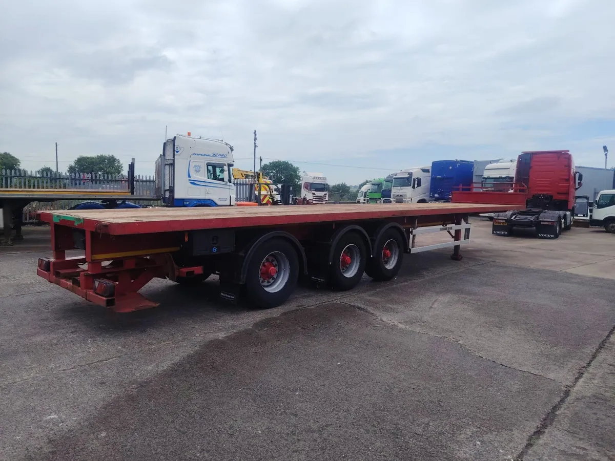 2016 Montracon Flat Moffet Brackets Rear steer - Image 1