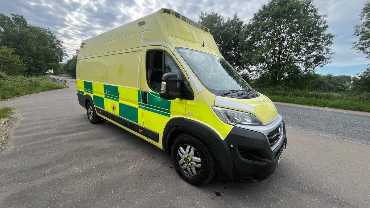 2018 Fiat ducato ambulance - Image 2