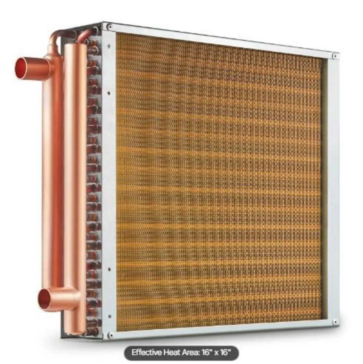 16"x 16"/40.6 x 40.6 cm Heat Exchanger Water - Image 1