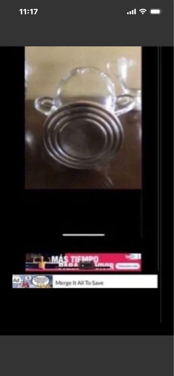 Antique Silver Weighted Milk & Sugar Bowls - Image 2