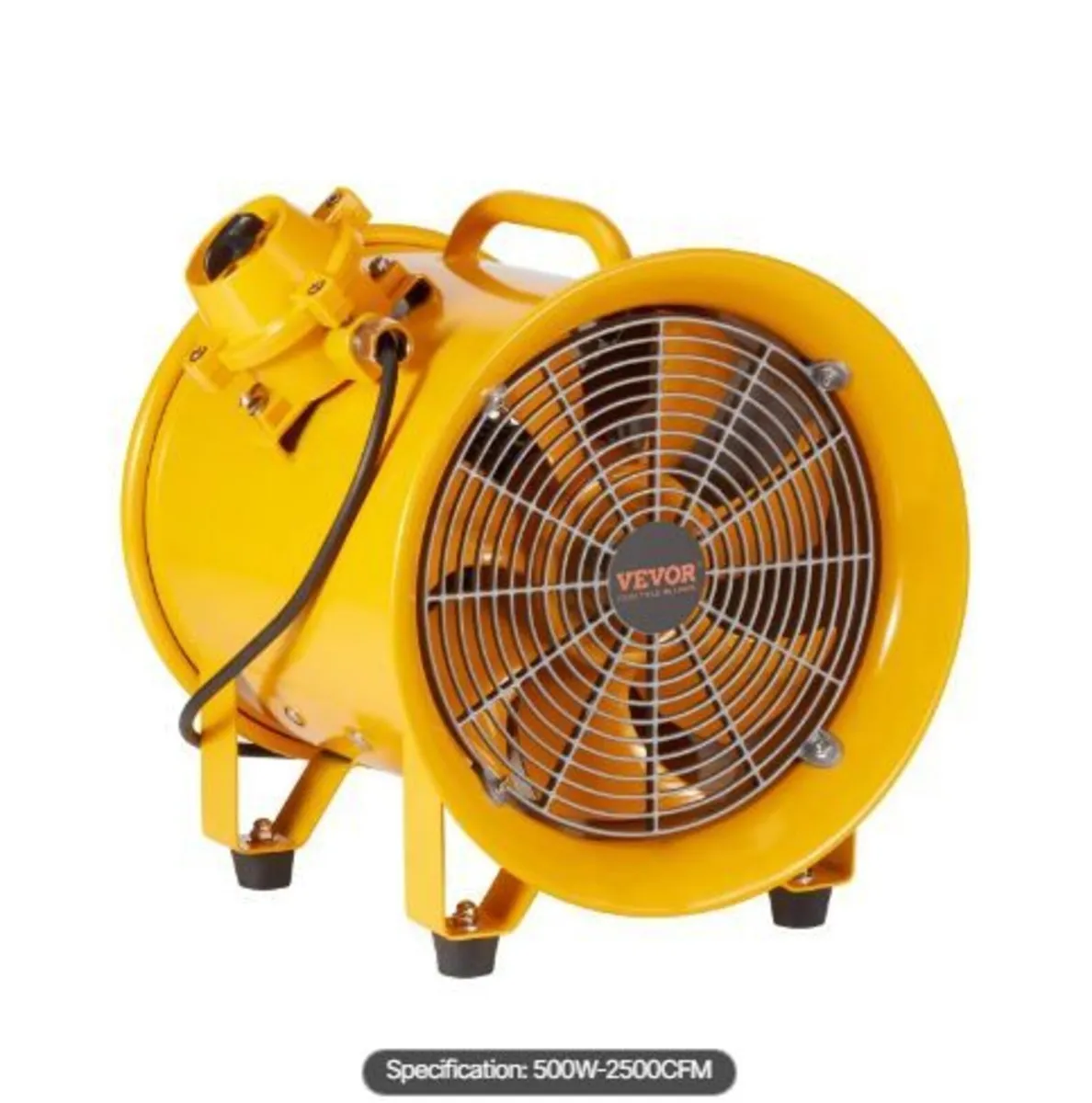 Portable Ventilator, 304.8mm Heavy Duty Cylinder - Image 1