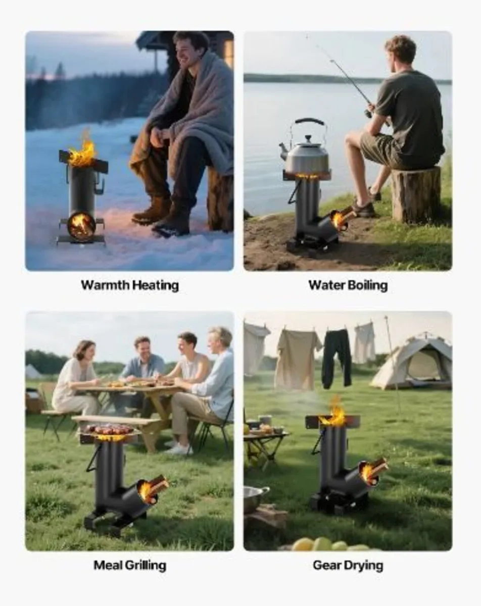 Camping Rocket Stove - Image 2