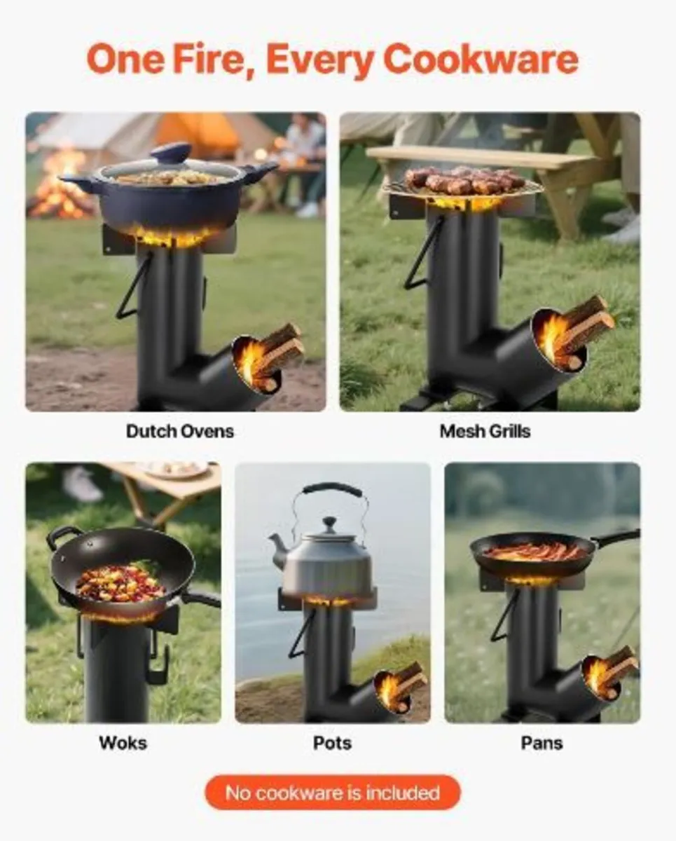 Camping Rocket Stove - Image 3