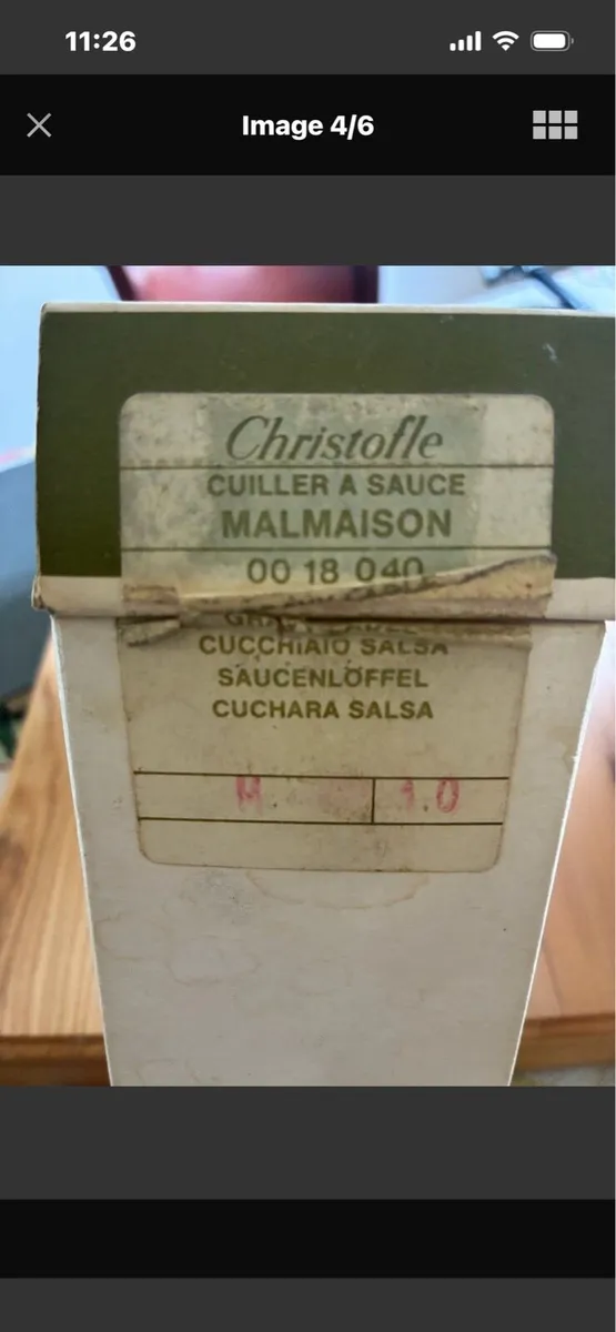 Brand New Christofle Sauce Spoon - Image 4