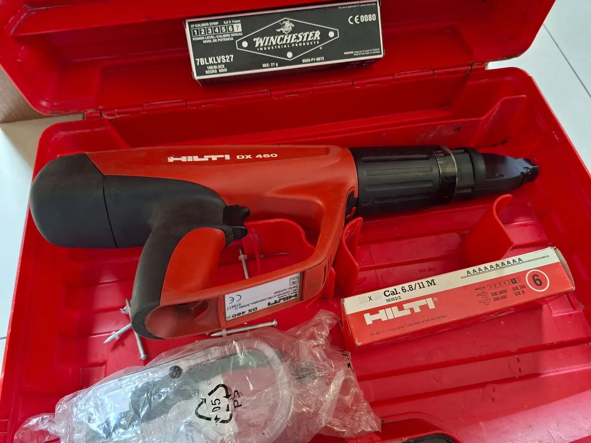 Hilti DX 460 F8 Powder-actuated tool "Serviced" - Image 4
