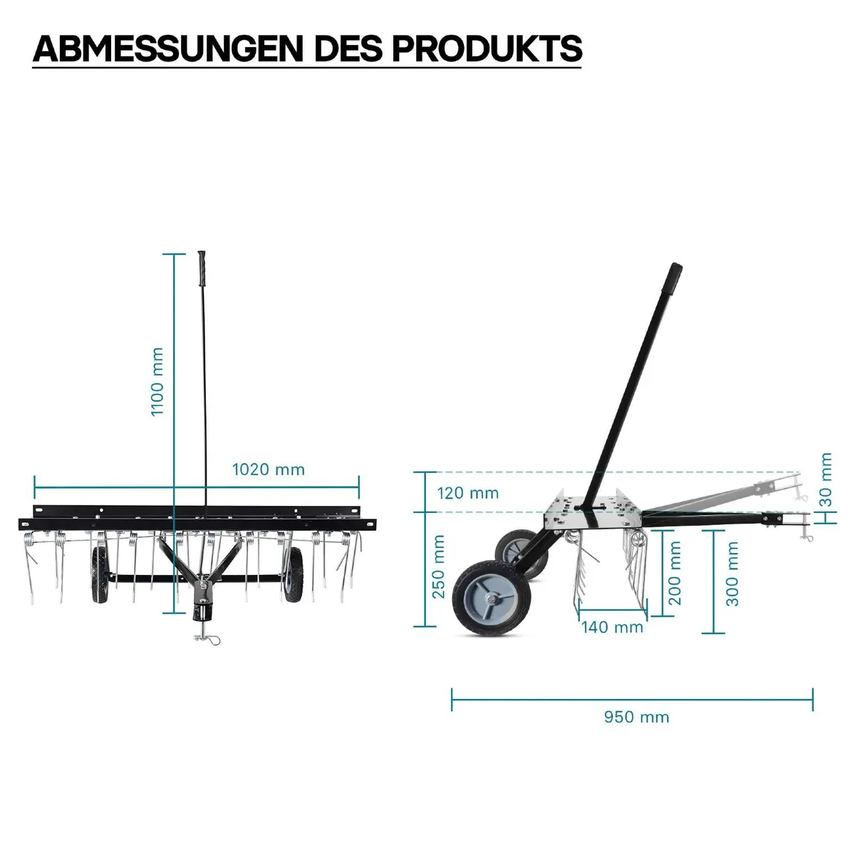 lawn scarifier comb Moss Removal Free Delivery - Image 2