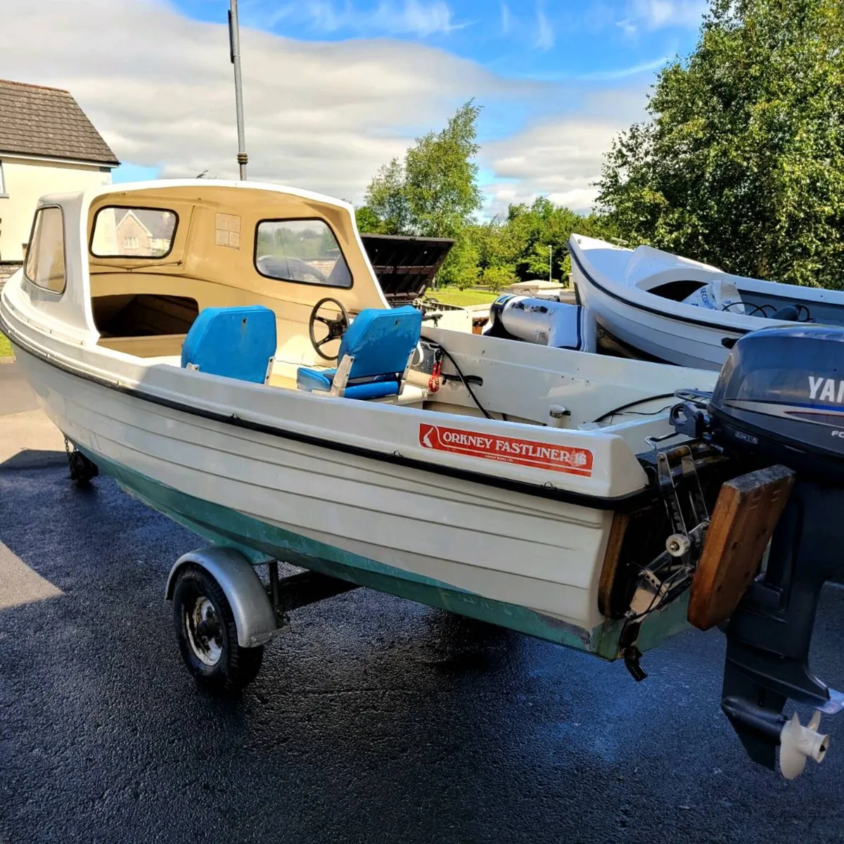 Orkney Fastliner 16 yamaha 9.9hp 4 Stroke package - Image 1