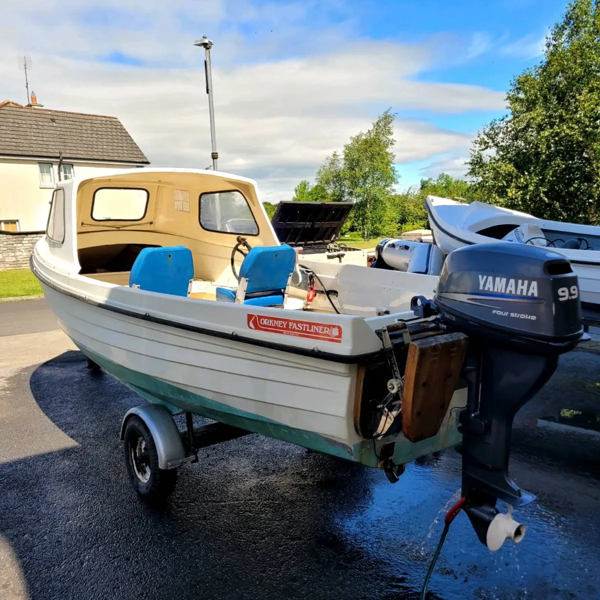 Orkney Fastliner 16 yamaha 9.9hp 4 Stroke package - Image 4