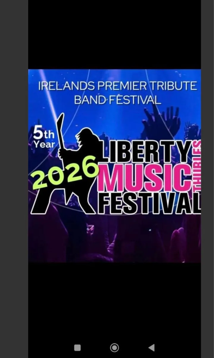 Thurles liberty music Festival tickets - Image 1