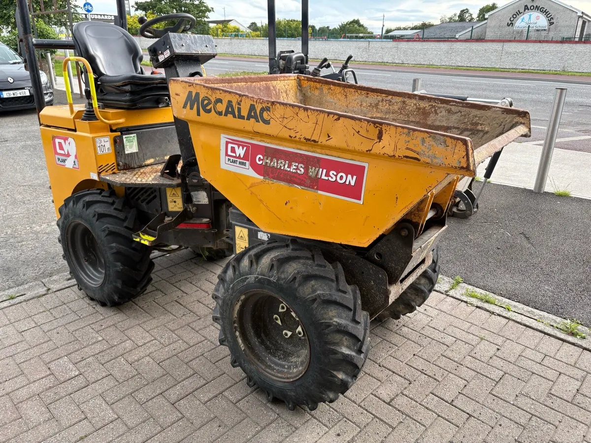 2018 Mecalac 1ton high lift Dumper - Image 1