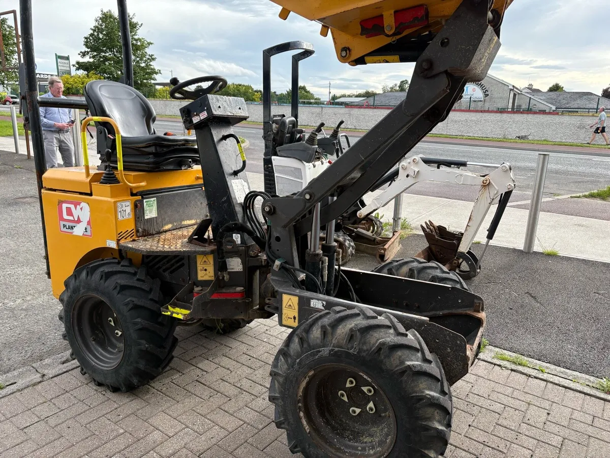 2018 Mecalac 1ton high lift Dumper - Image 4
