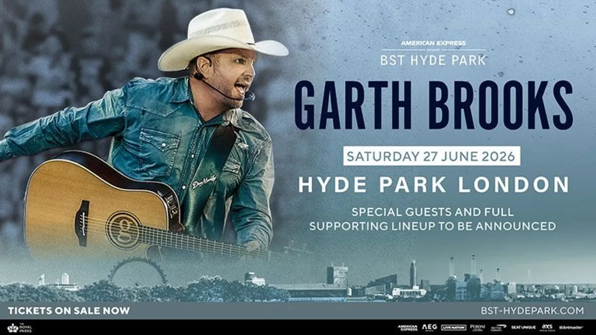 music tickets - GARTH BROOKS Hyde Park London