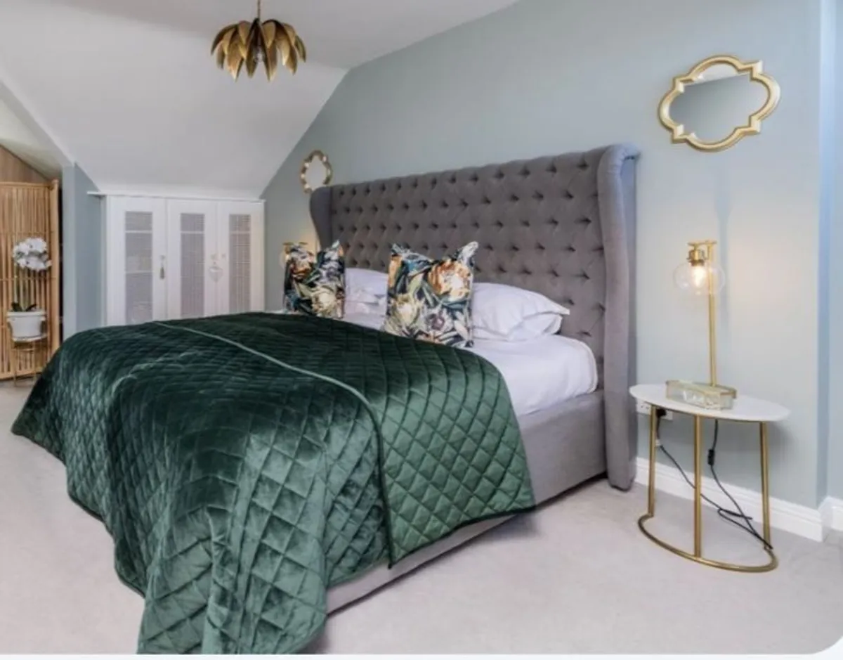 super king bed frame - Image 1