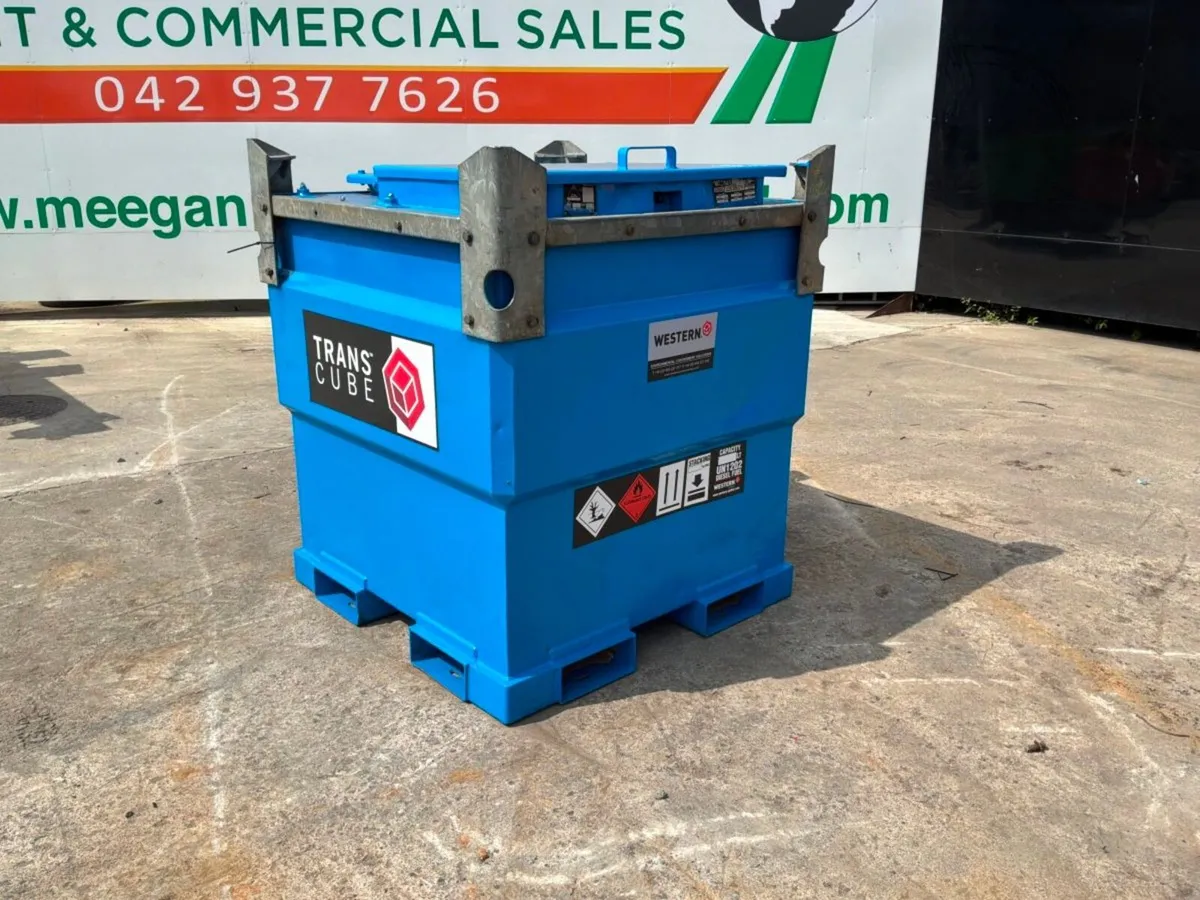Western 950 litres bunded diesel storage bowser... - Image 2