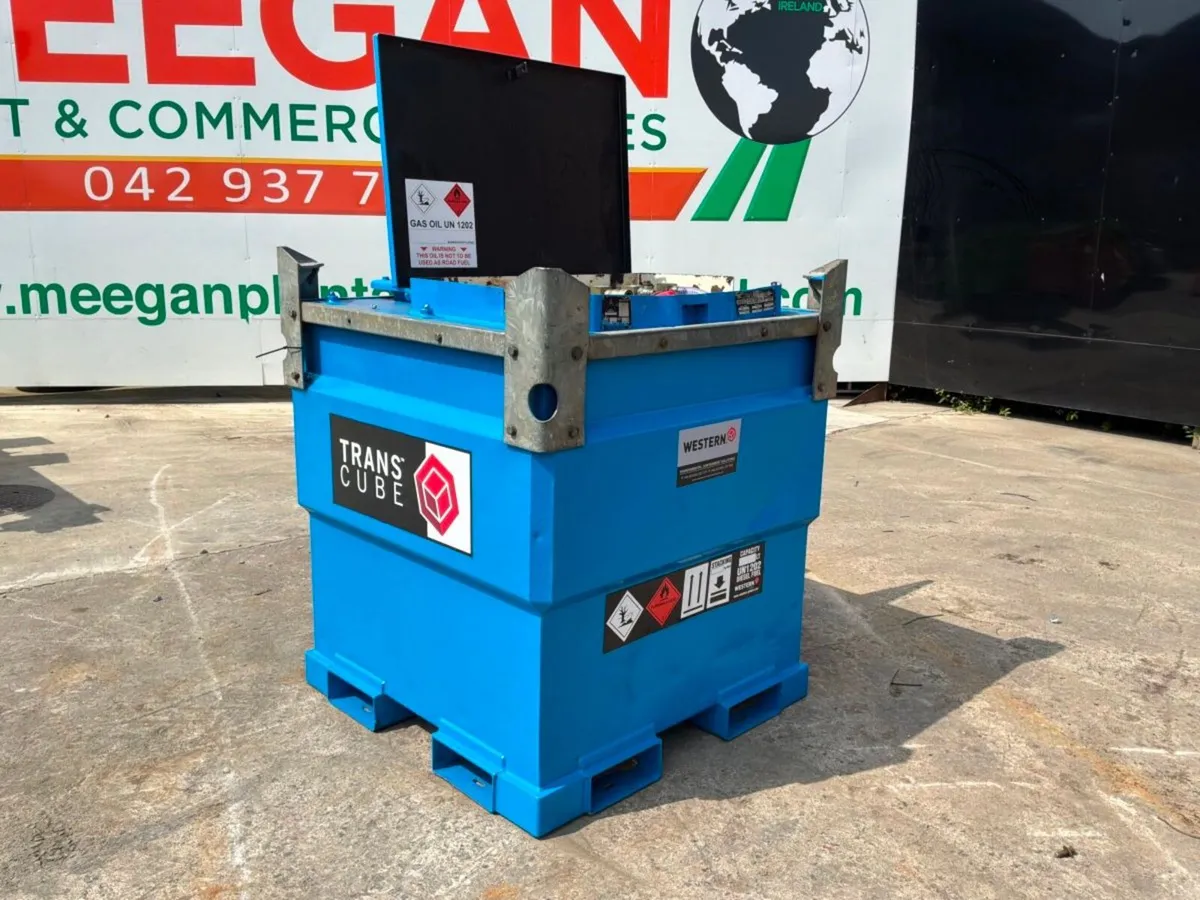 Western 950 litres bunded diesel storage bowser... - Image 3
