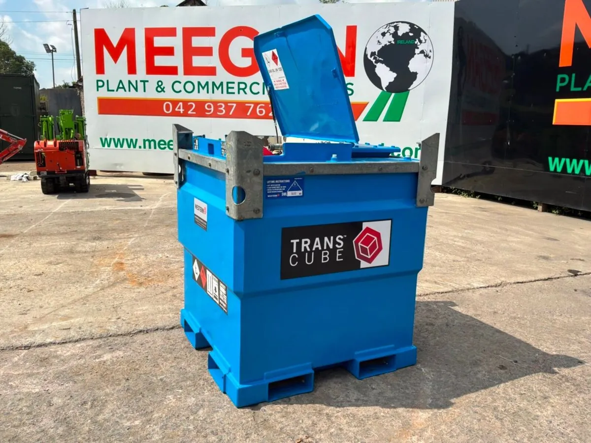 Western 950 litres  bunded fuel delivery cube951. - Image 1