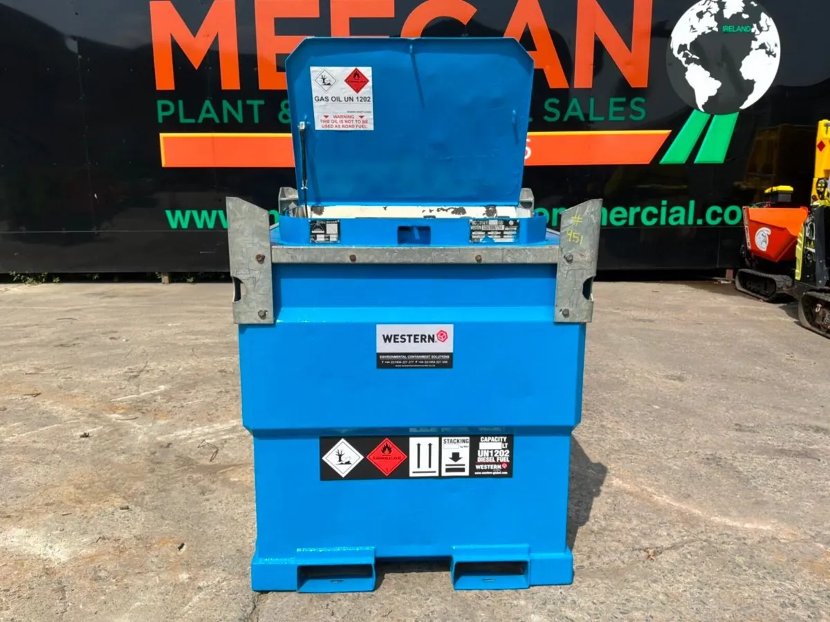 Western 950 litres  bunded fuel delivery cube951. - Image 3