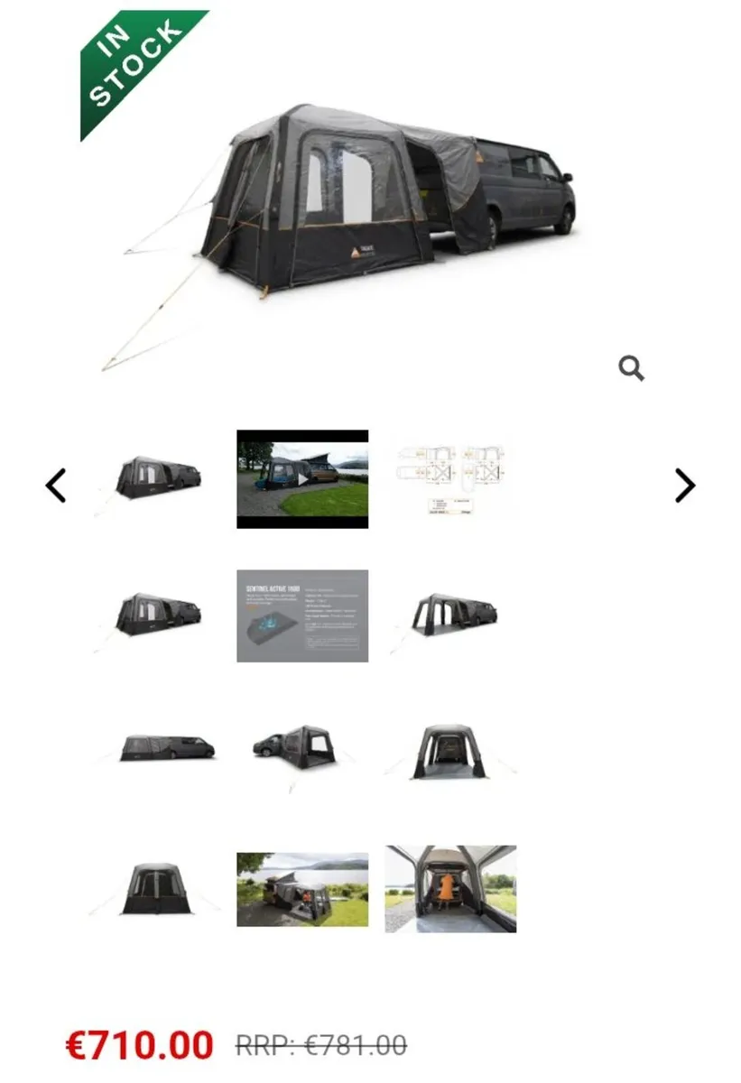 Never used ,self inflating tailgate tent - Image 2