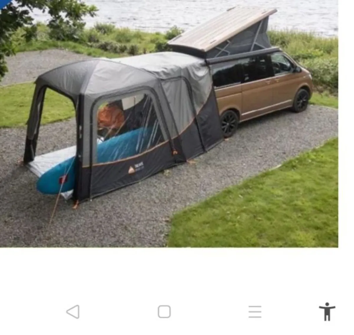 Never used ,self inflating tailgate tent - Image 1