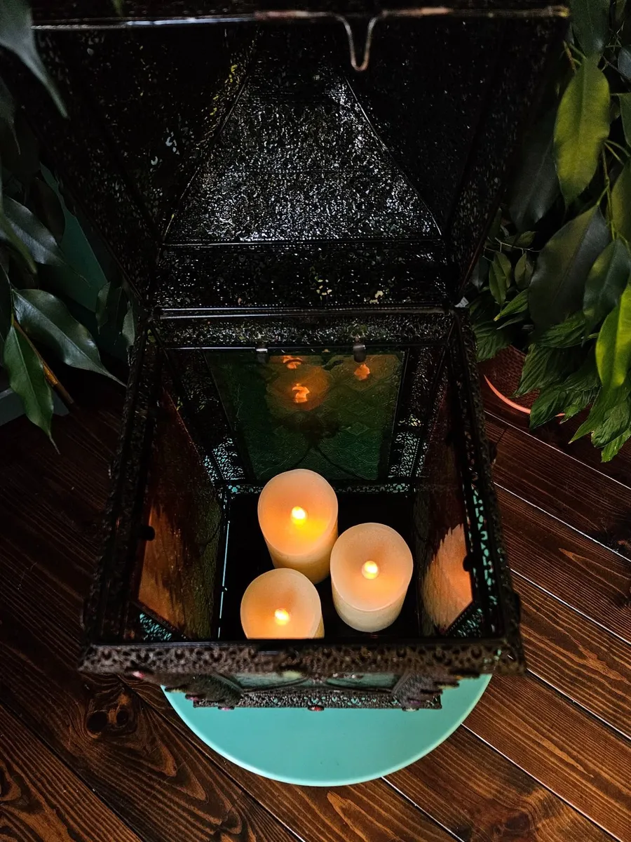 Glass lantern - Image 4