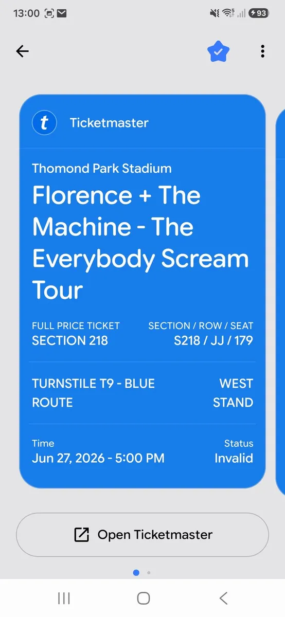 Florence and the machine tickets - Image 1