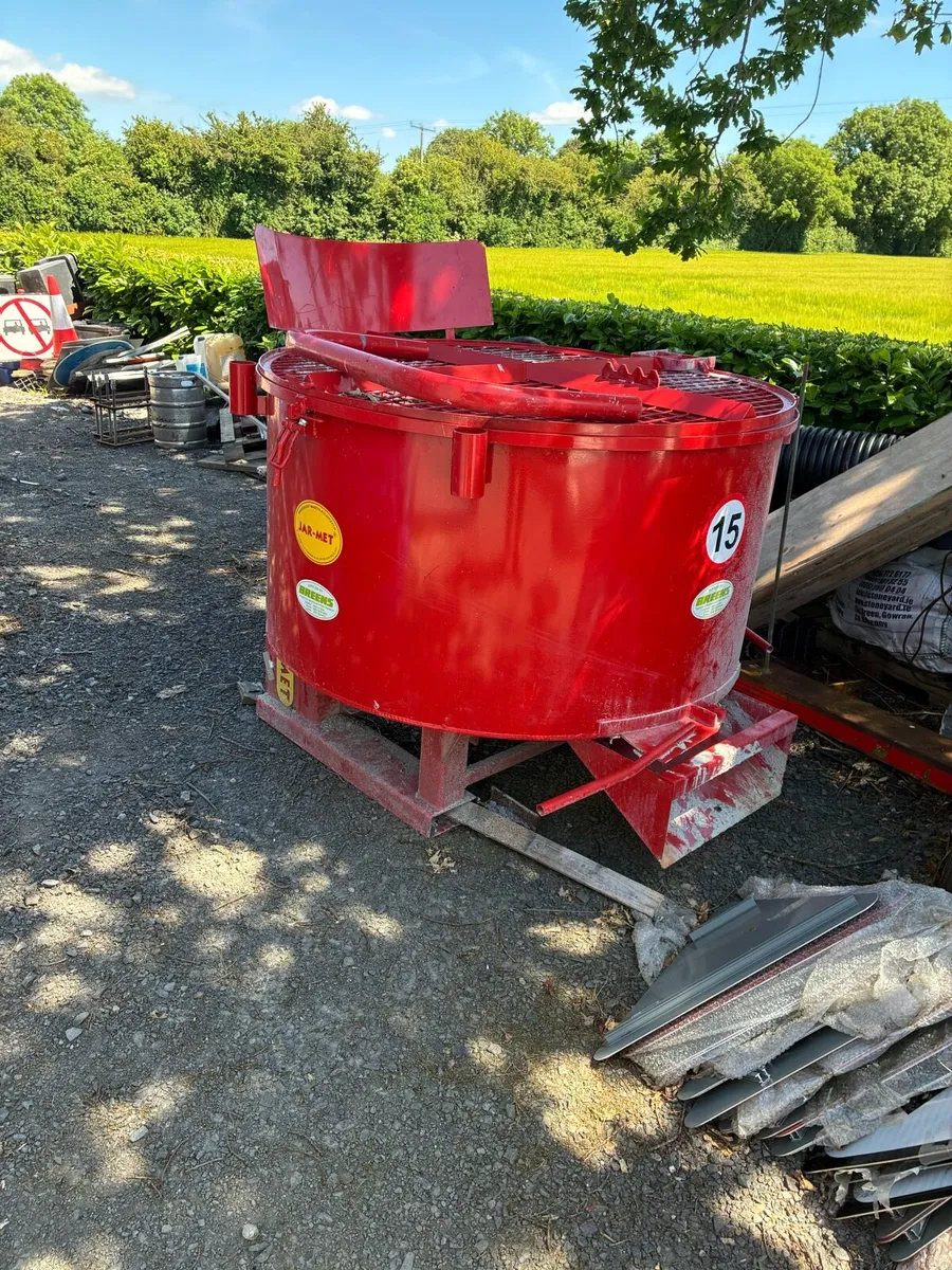 Concrete Pan mixer - Image 1