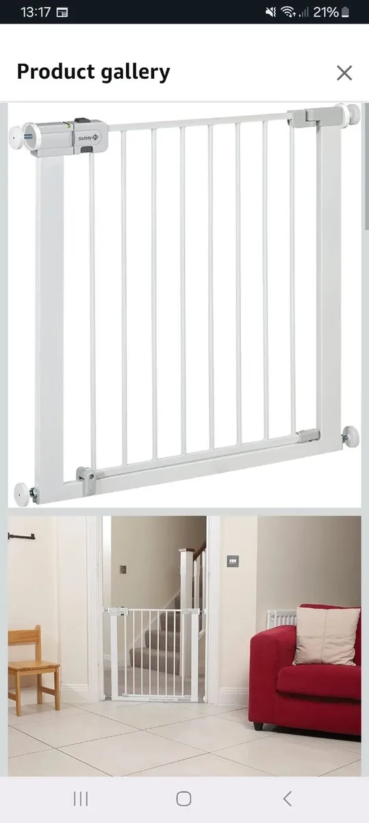 Safety first secure metal gate