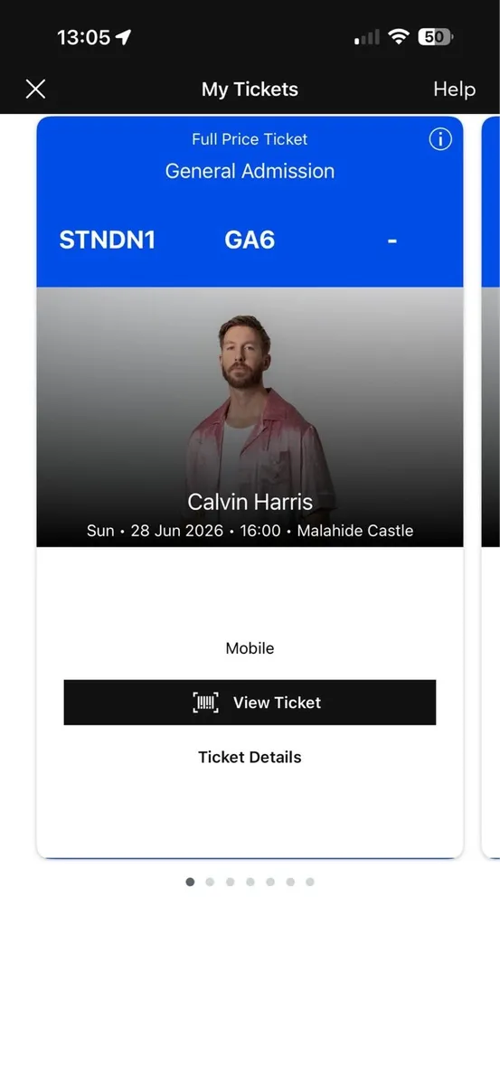 Calvin Harris tickets - Image 1