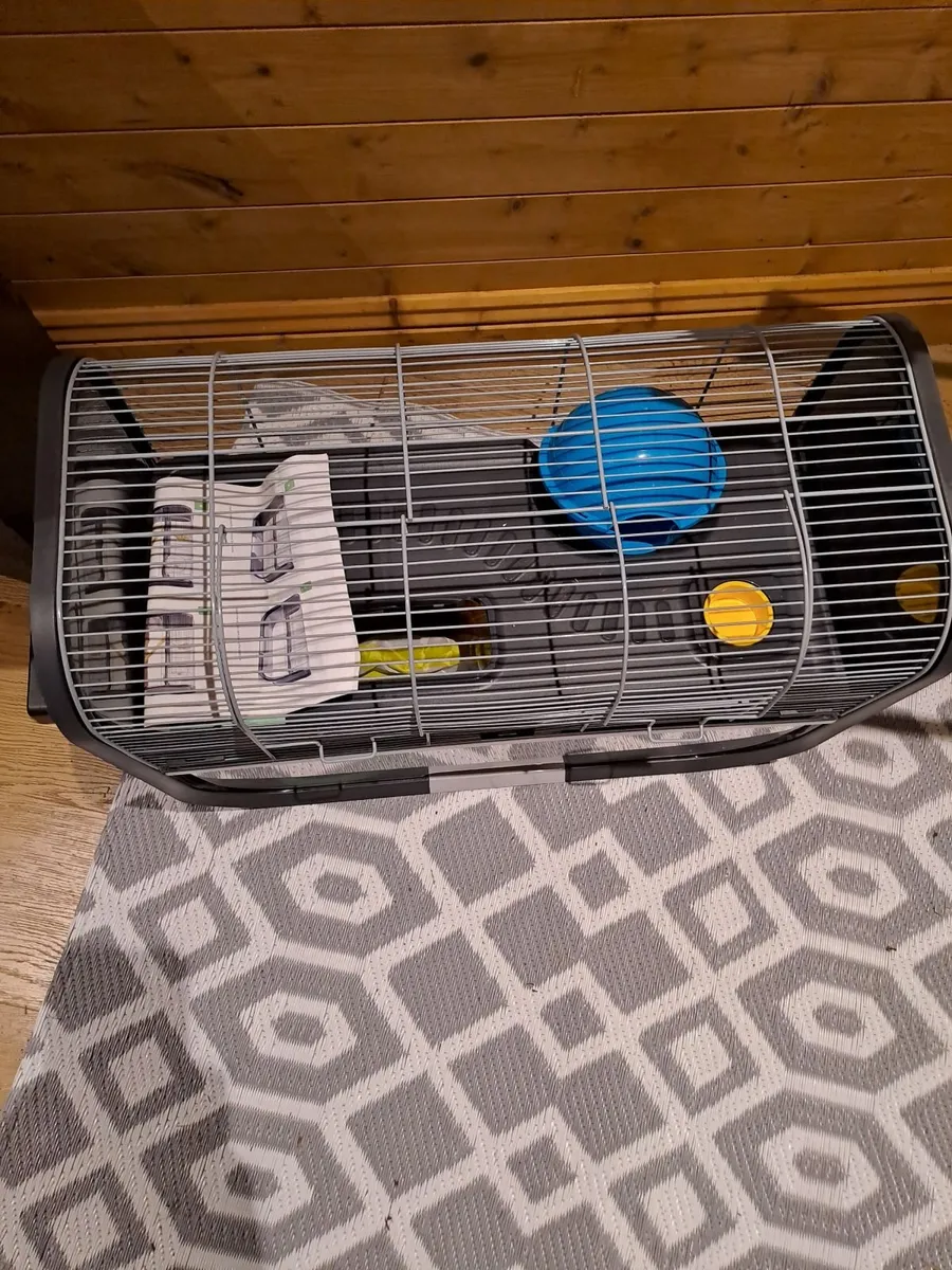 Hamster Cage with Accessories - Image 2
