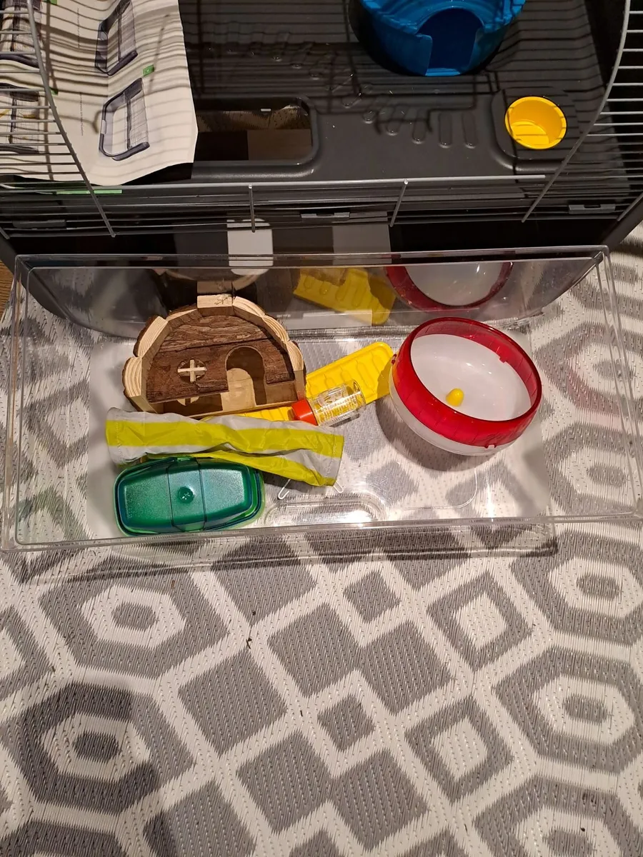 Hamster Cage with Accessories - Image 4