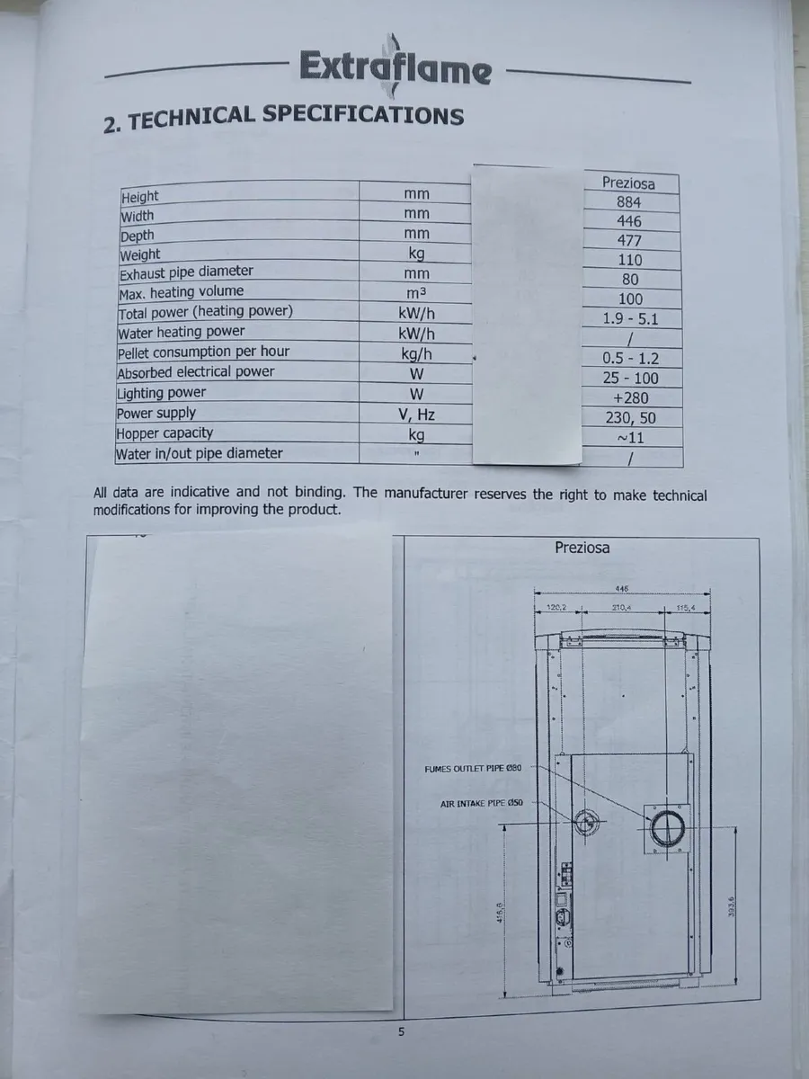 Wood pellet stove - Image 3