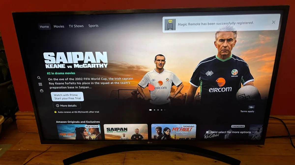 43” LG 4K UHD Smart TV with voice control - Image 4