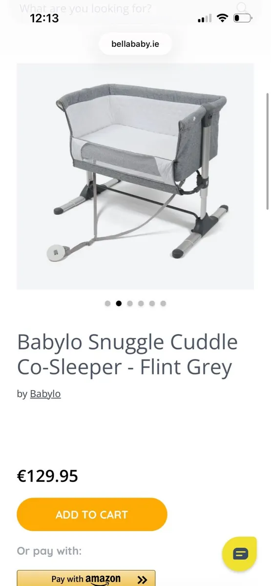 Babylo Snuggle Cuddle Co-Sleeper - Image 3