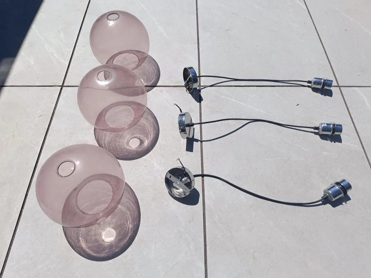 3 x Kitchen Pendant lights - Image 3