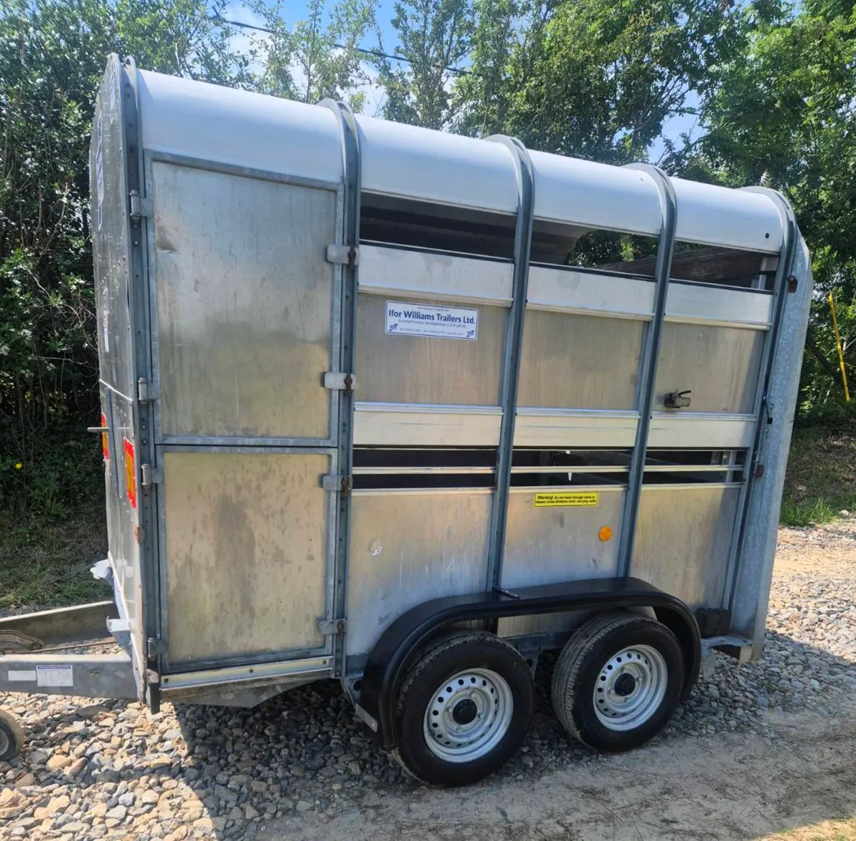 Ifor williams 8 x 5  cattle trailer - Image 4