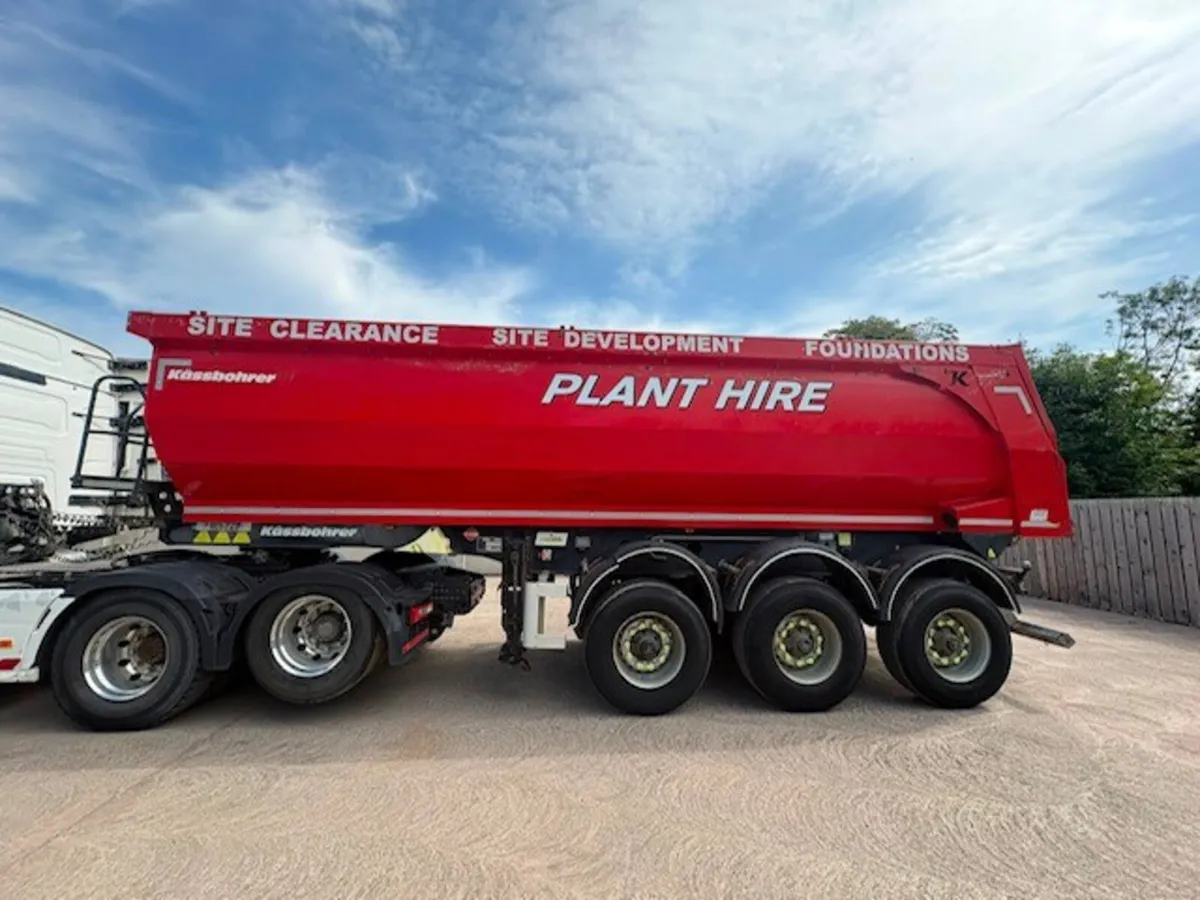 2019 KASSBOHRER Tri Axle Tipping Trailer - Image 2