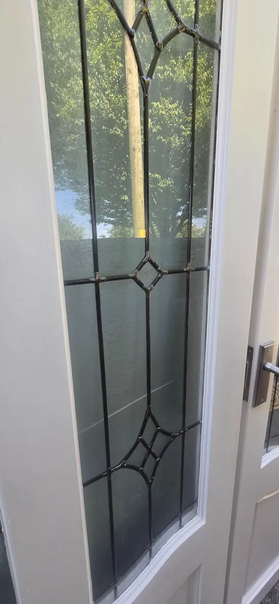 Internal Double Doors - solid wood & glass - Image 4