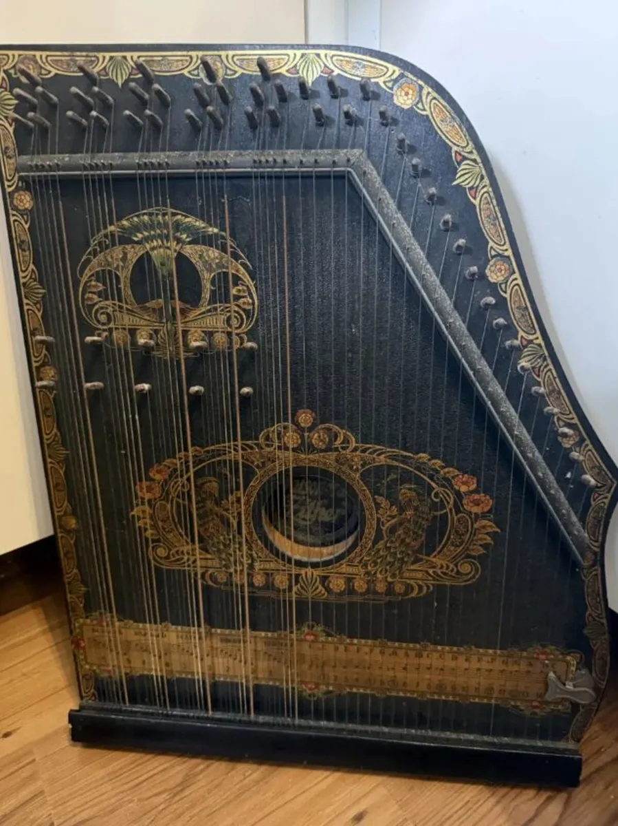 Antique German Valsonora Art Nouveau Chord Zither - Image 1