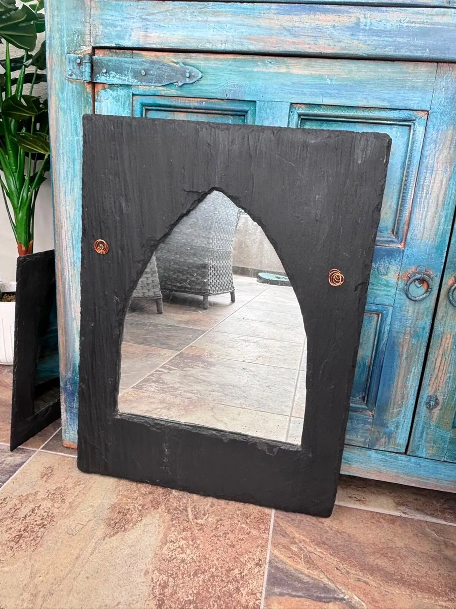 Slateworks Slate mirror 23.5 inch X 17.5 inch - Image 4