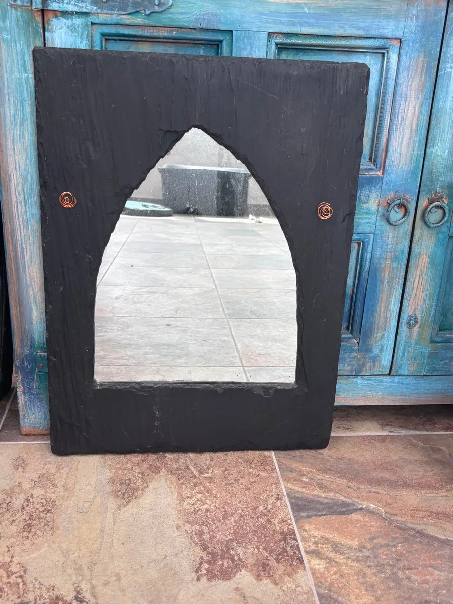 Slateworks Slate mirror 23.5 inch X 17.5 inch - Image 3
