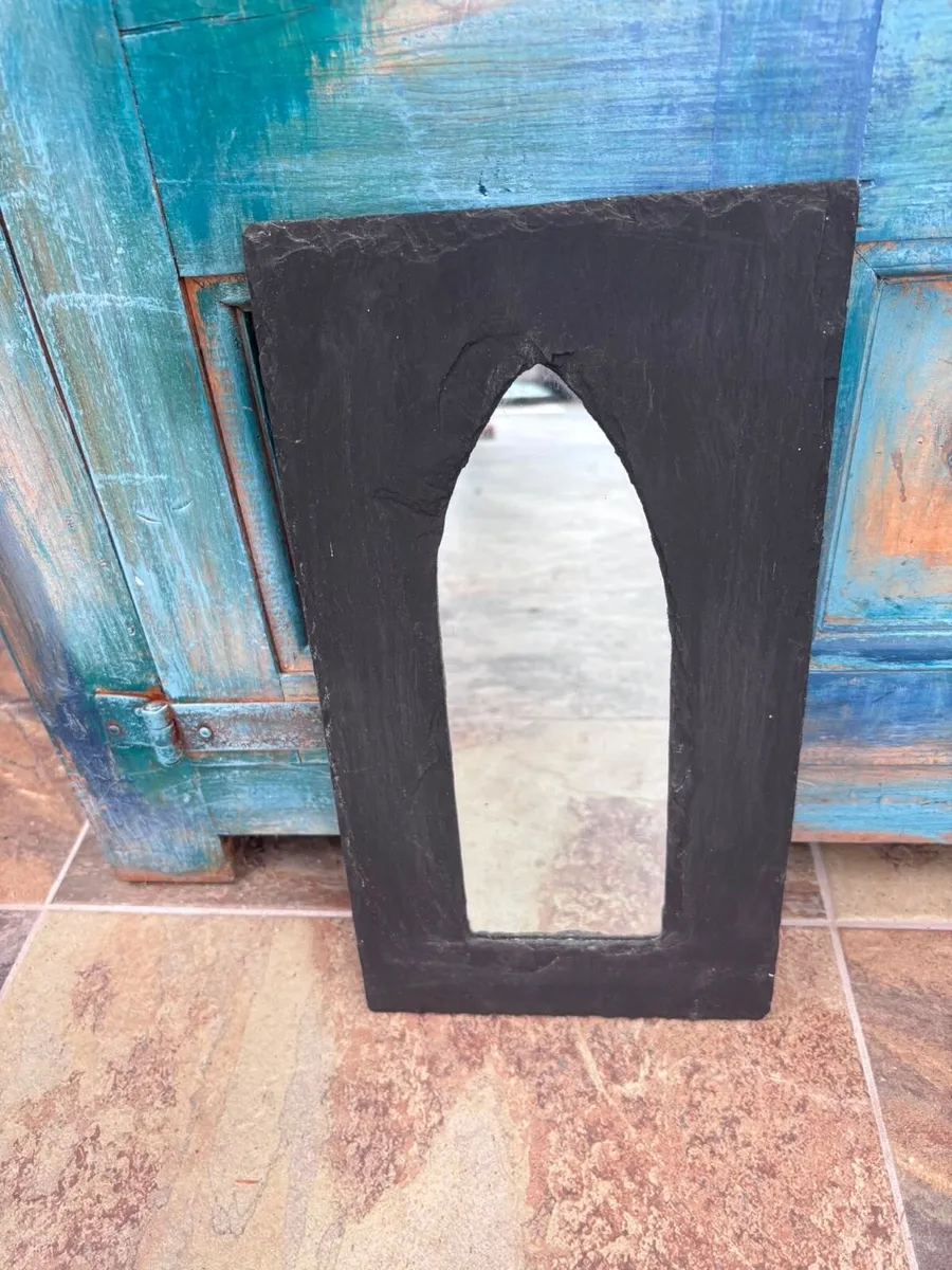 Black Slate Mirror 8Inch X 15Inch - Image 1